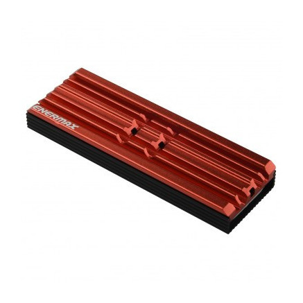 ENEVE039422 M.2 Heatsink rouge - Dissipateur therm pour 2280 simple-double face compat PS5