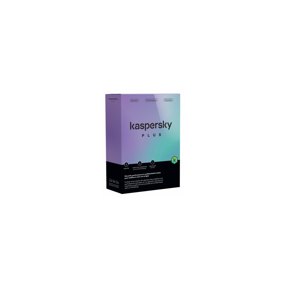 KASLG040827 Kaspersky Plus 3p/1an KASLG040827 Kaspersky Plus 3p/1an