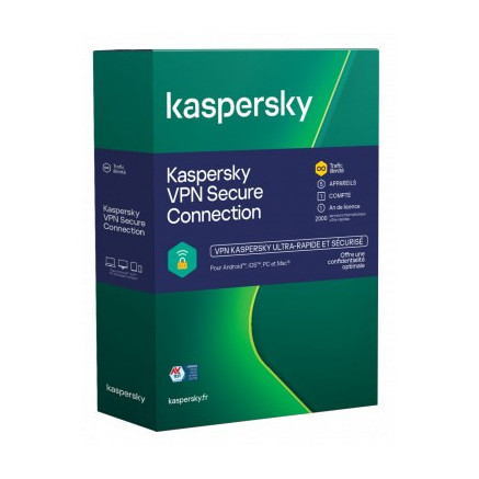 KASLG040834 Kaspersky VPN Secure connection 5p/1an