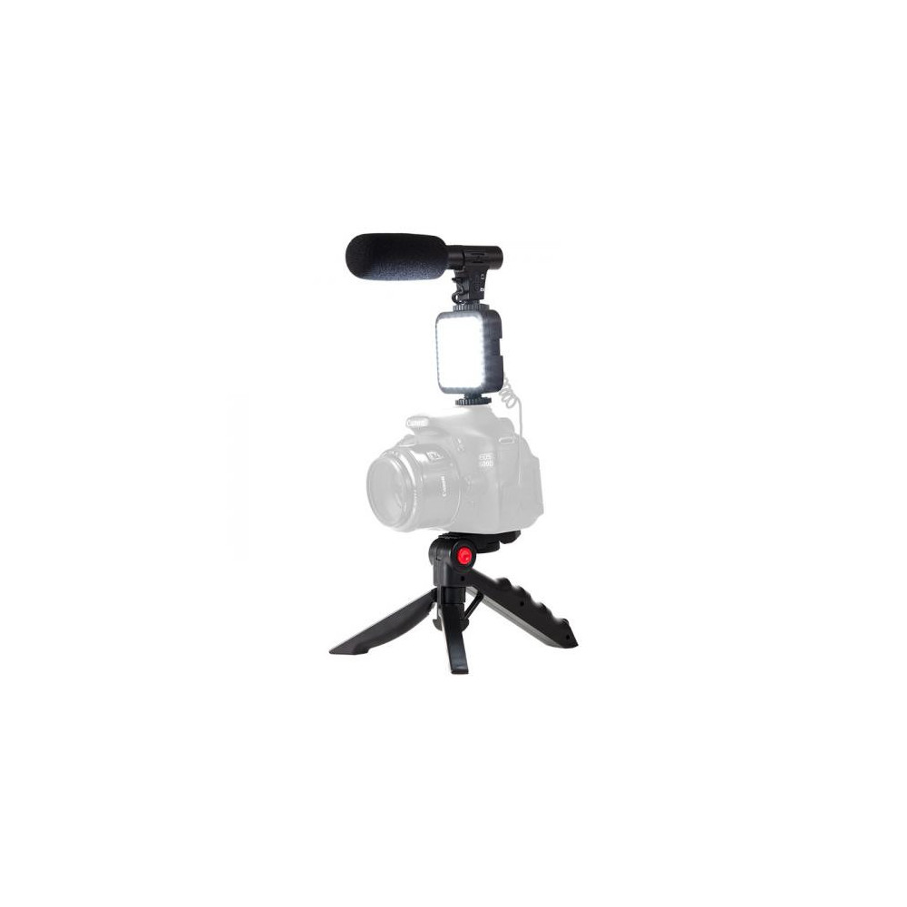 NLASTR41242 ONLAN PS-50 - PACK STREAMING SUPPORT + PINCE SMARTPHONE + LAMPE VIDEO + MICRO