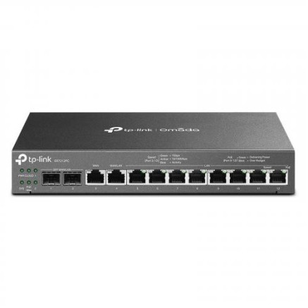 TPLRO041423 TP-LINK Omada Routeur VPN avec 2 LAN/WAN SFP 1 Gbps + 1 LAN/WAN 10/100/1000 Mbps + 1 WAN 10/100/1000 Mbps + 8 ports
