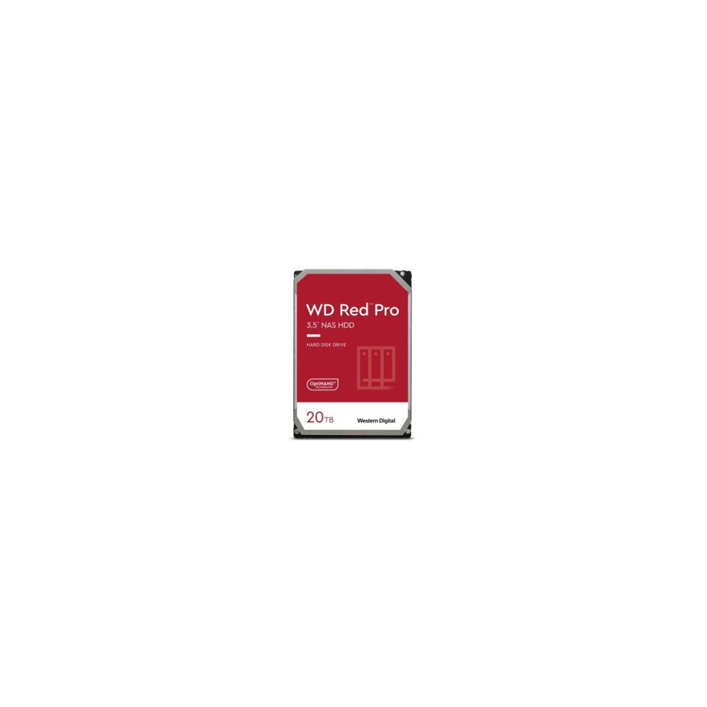 WESDD041449 WD RED PRO - 3.5 - 20To - 512Mo cache - 7200T/min - Sata 6Gb/s - Garantie 36 mo WESDD041449 WD RED PRO - 3.5 - 20To - 512Mo cache - 7200T/min - Sata 6Gb/s - Garantie 36 mo