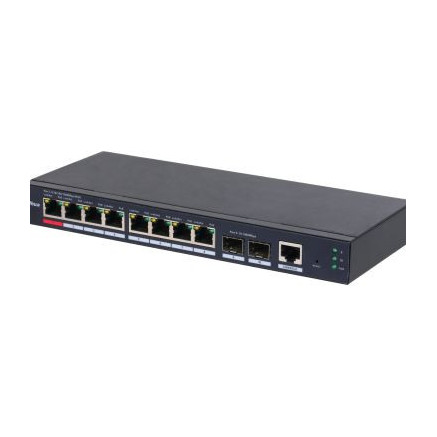 DAHCA042829 DH-S4210-8GT-110 - Switch Gigabit de bureau géré à 10 ports avec PoE à 8 ports