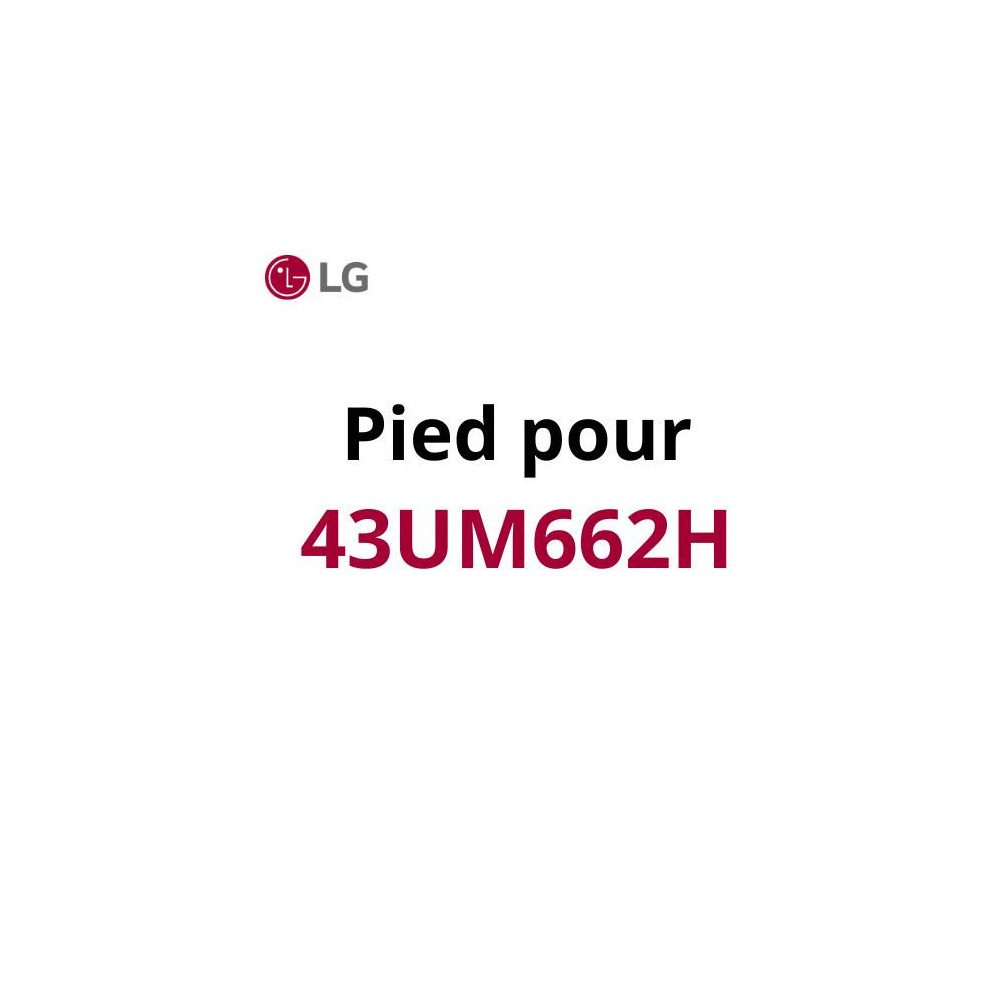 LGSEC143214 LG Pied 43UM662H LGSEC143214 LG Pied 43UM662H