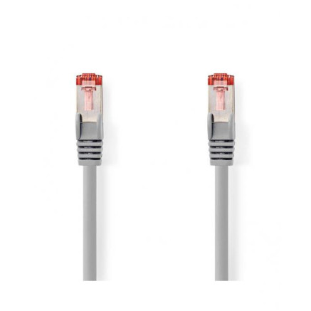 NEDRE043334 Cordon  Patch CAT6 S/FTP 0,25m Gris