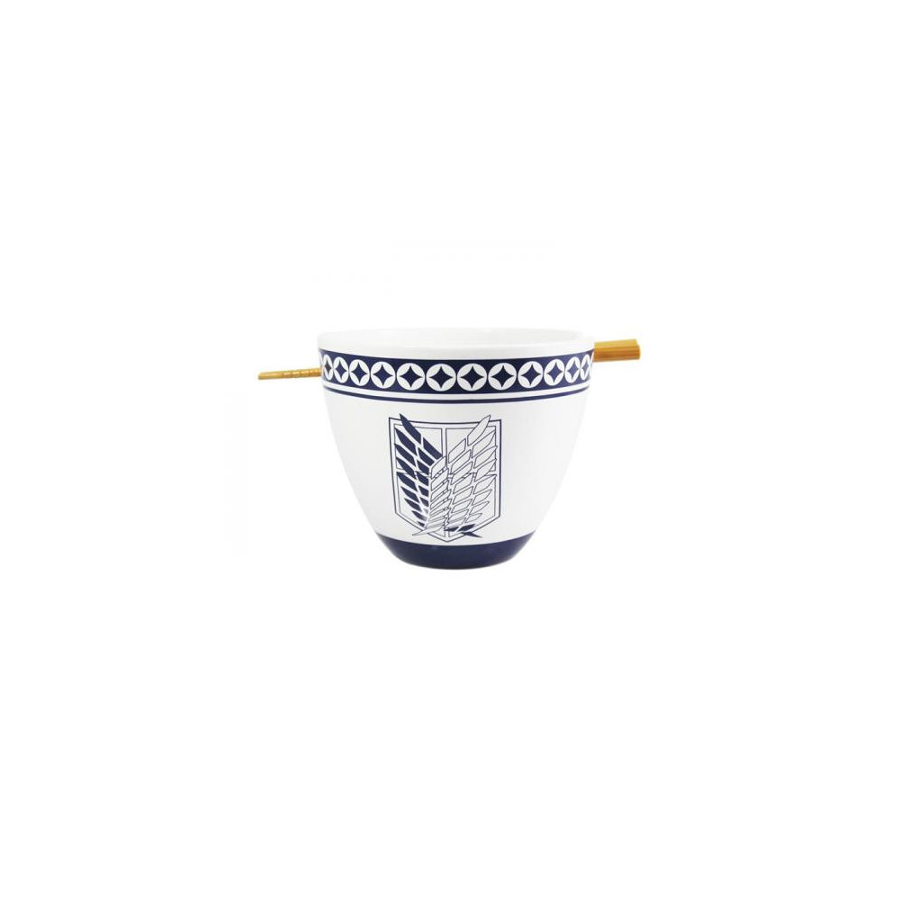 JUSGO043357 JUST FUNKY - BOL A RAMEN ATTAQUE DES TITANS AVEC BAGUETTE 470ML
