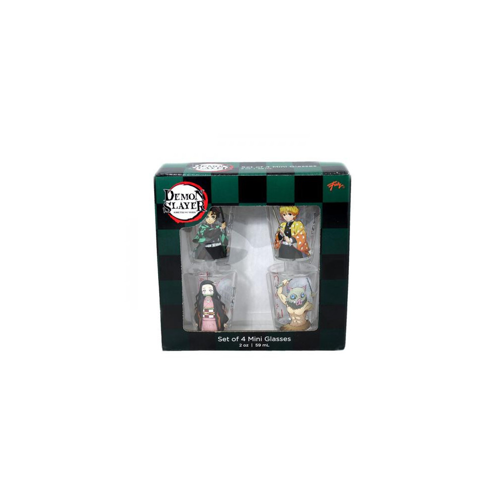 JUSGO043368 JUST FUNKY - PACK DEMON SLAYER 4x VERRES 57M