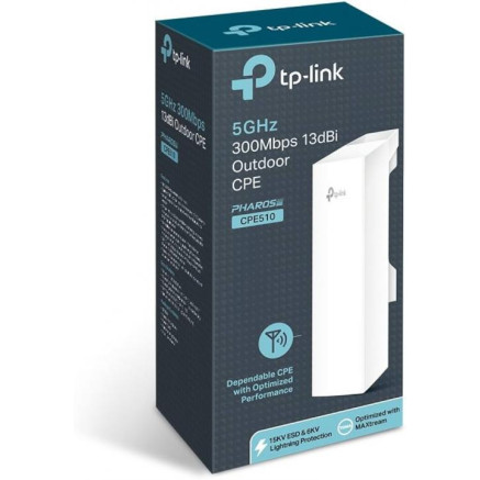 TPLWI032290 TP-LINK Point d'accès extérieur Wi-Fi N300 5GHz 13 dBi