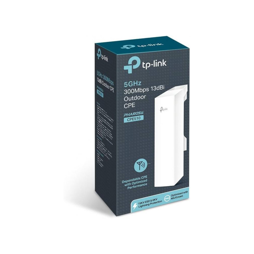 TPLWI032290 TP-LINK Point d'accès extérieur Wi-Fi N300 5GHz 13 dBi TPLWI032290 TP-LINK Point d'accès extérieur Wi-Fi N300 5GHz 13 dBi
