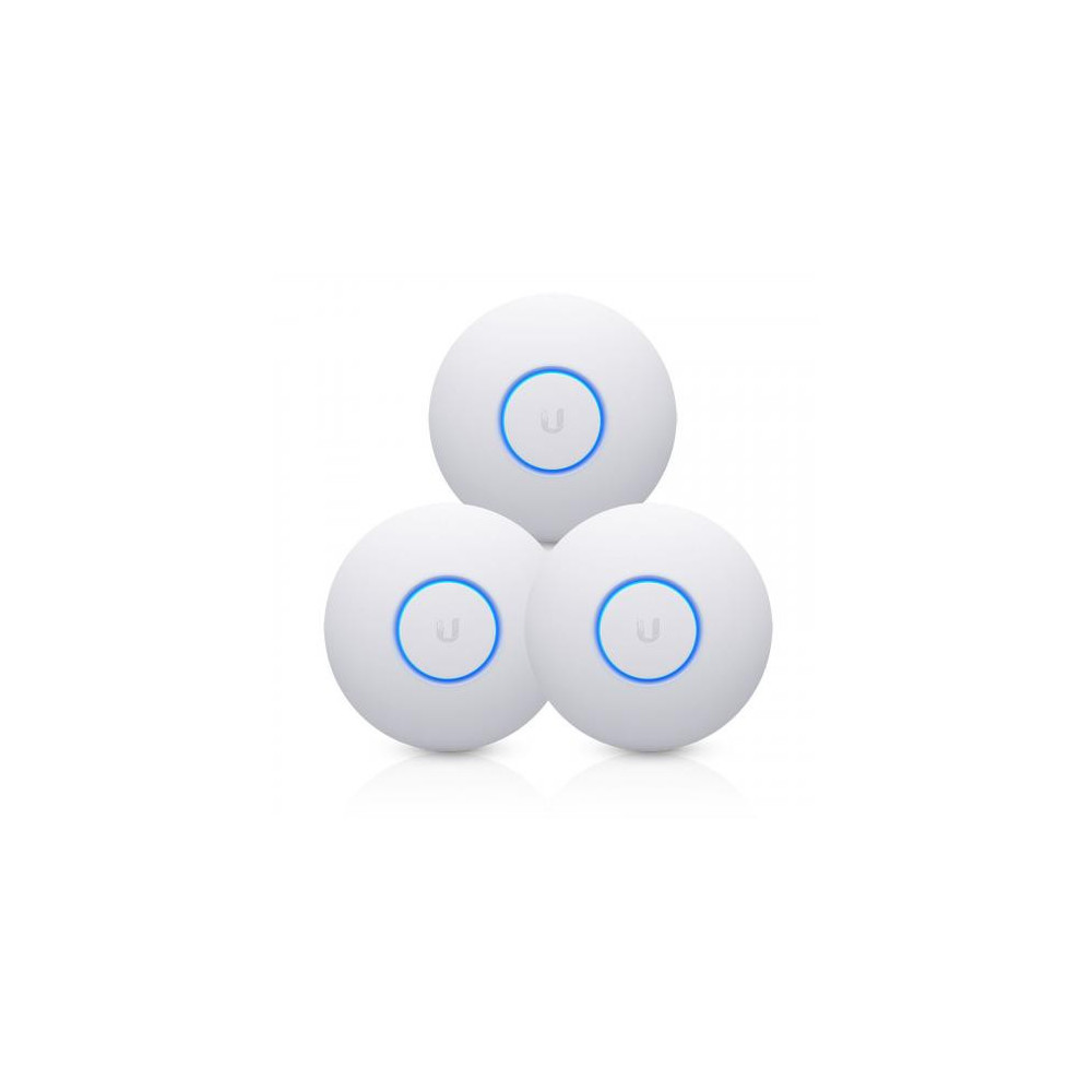 UBIWI037156 UBIQUITI UniFi Pack de 3 points d'accès intérieur sans fil Wi-Fi AC MIMO 3x3 PoE 2100 (N300 + AC1733) Dual Band UBIWI037156 UBIQUITI UniFi Pack de 3 points d'accès intérieur sans fil Wi-Fi AC MIMO 3x3 PoE 2100 (N300 + AC1733) Dual Band