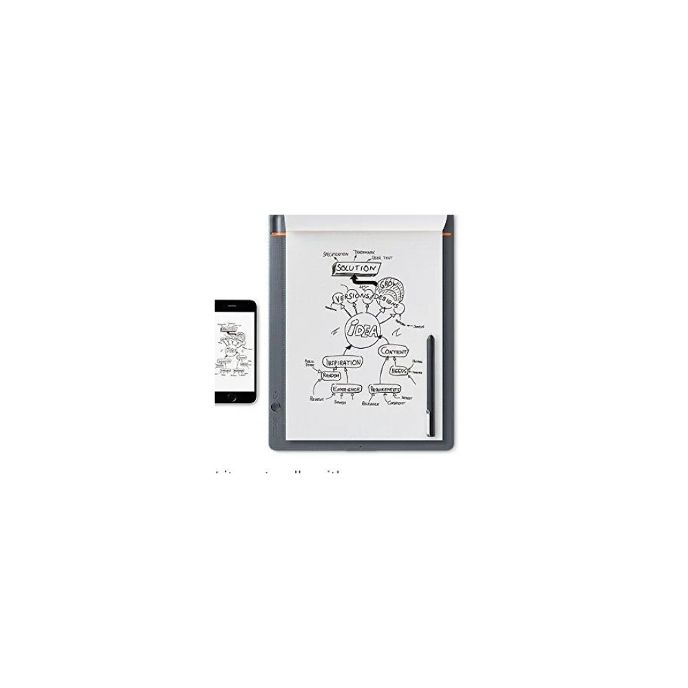 WACTA039799 WACOM BAMBOO SLATE LARGE - BLOC-NOTE CONNECTE A4 - BLUETOOTH 4.0 - STYLET WACTA039799 WACOM BAMBOO SLATE LARGE - BLOC-NOTE CONNECTE A4 - BLUETOOTH 4.0 - STYLET