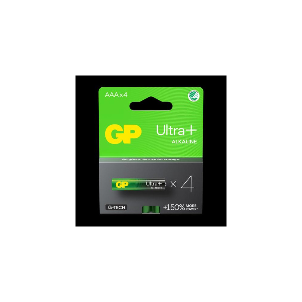 GPBCH044097 Blister 4 piles Ultra Plus Alcalines AAA (LR03) GPBCH044097 Blister 4 piles Ultra Plus Alcalines AAA (LR03)