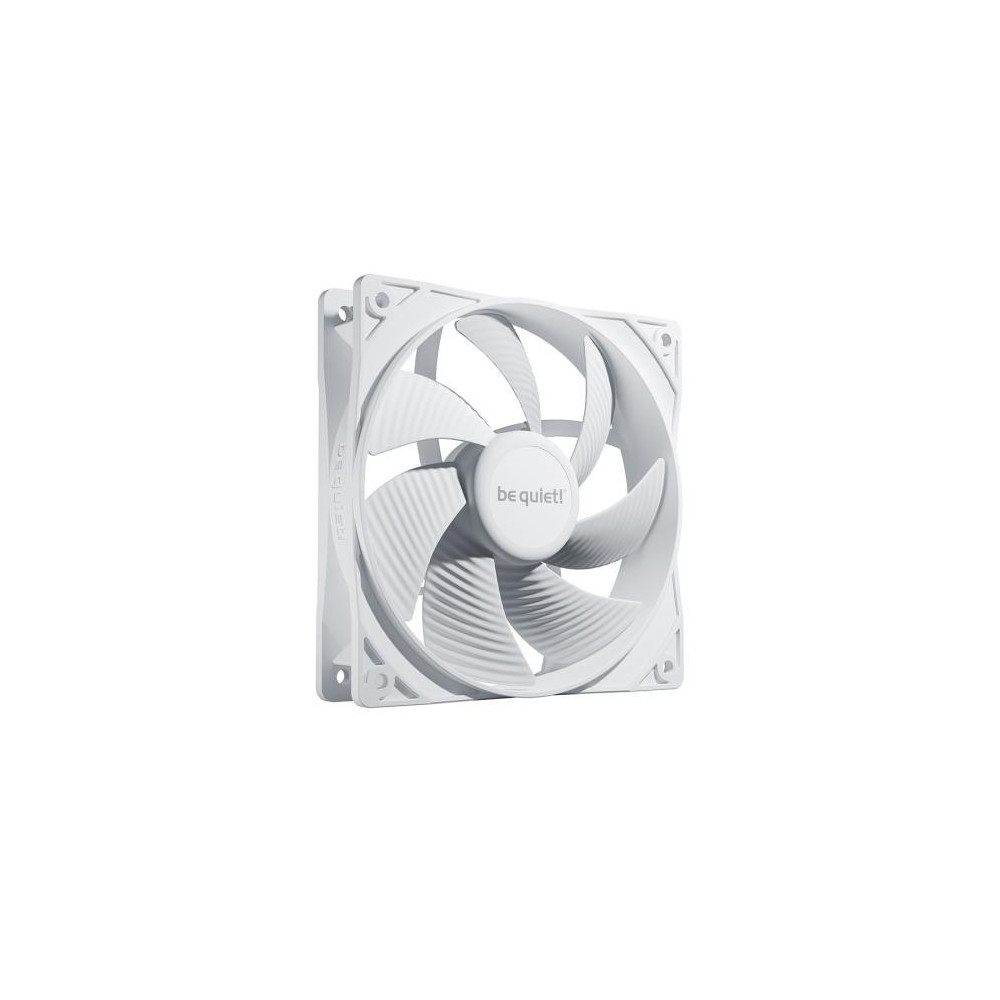 BEQVE045370 BEQUIET PURE WINGS 3 PWM WHITE - 12CM- 25.5 DB(A) - BLANC BEQVE045370 BEQUIET PURE WINGS 3 PWM WHITE - 12CM- 25.5 DB(A) - BLANC