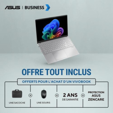 ASUNO045419 Asus VivoBook 17X - 17.3p FHD I5-1235U 8Go 512Go Iris Xe Graphics Windows 11 Familial Bleu
