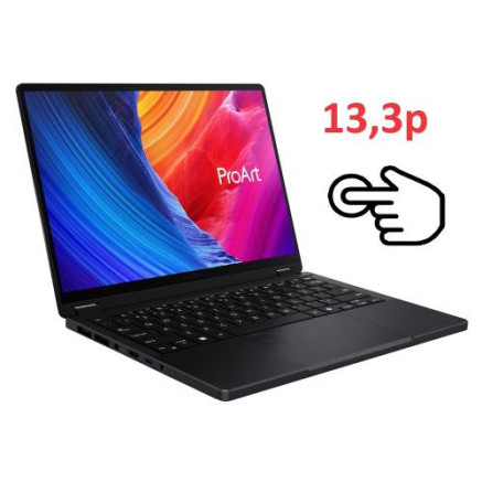 ASUNO045476 ASUS HN7306WU-LX001X (ProArt PX13 OLED) - 13.3p Tactile WQXGA R9-AI-365 24Go 1To nVidia RTX4050-6Go Win 11 Pro Noir