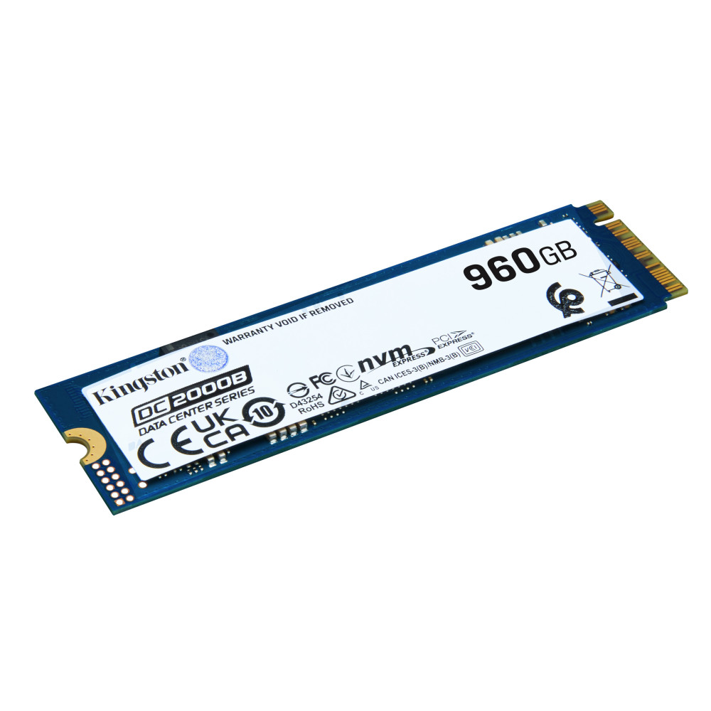 KINGSTON 960Go DC2000B PCIe 4.0 M.2 2280 KINGSTON 960Go DC2000B PCIe 4.0 M.2 2280
