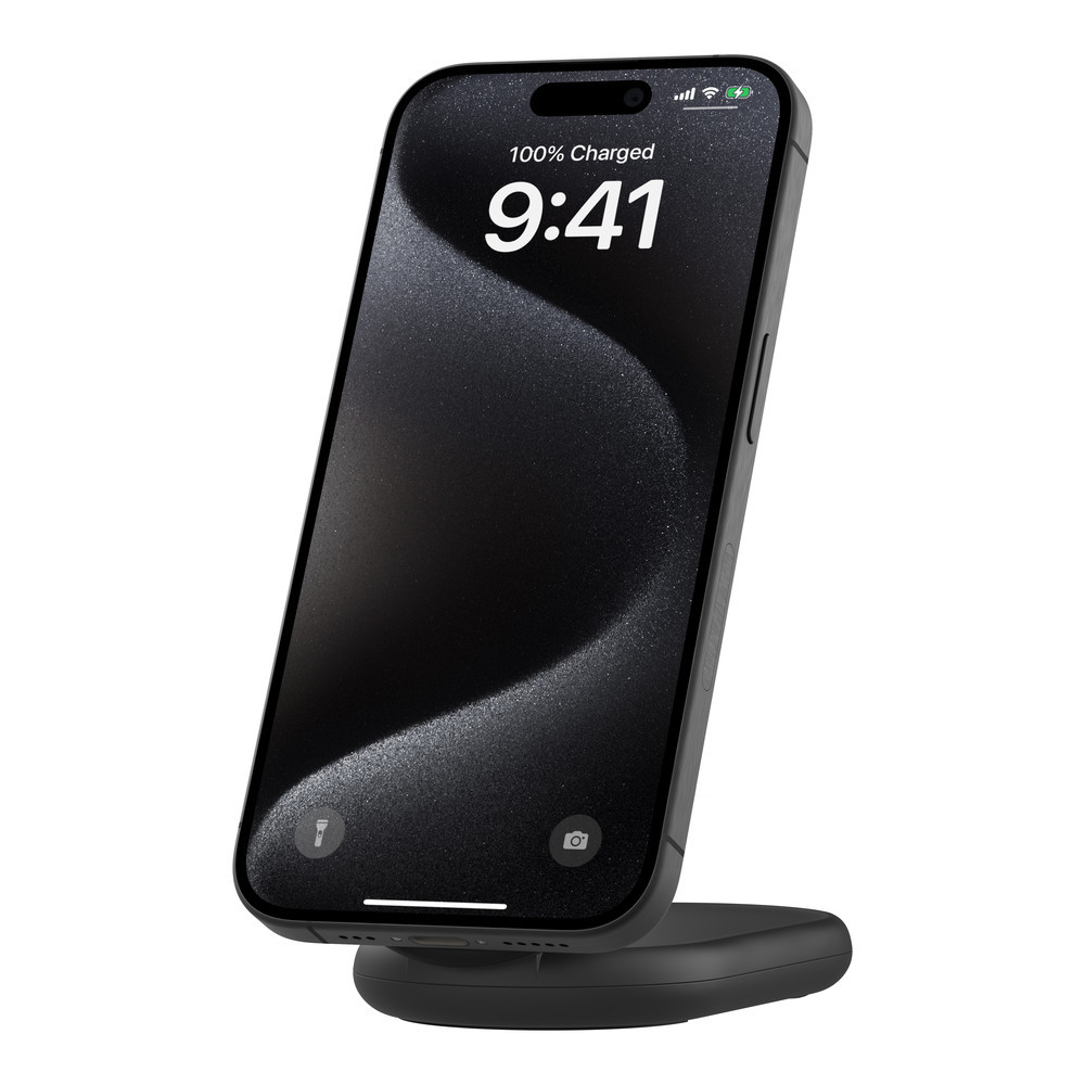 BELKIN Qi2 15w Magnetic Stand Black BELKIN Qi2 15w Magnetic Stand Black