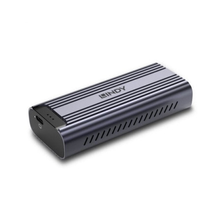 LINDY USB4 NVMe M.2 SSD Enclosure