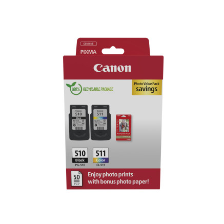 CANON PG-510 CL-511 Ink Cartridge PVP