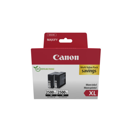 CANON PGI-2500XL Ink Cartridge BK TWIN