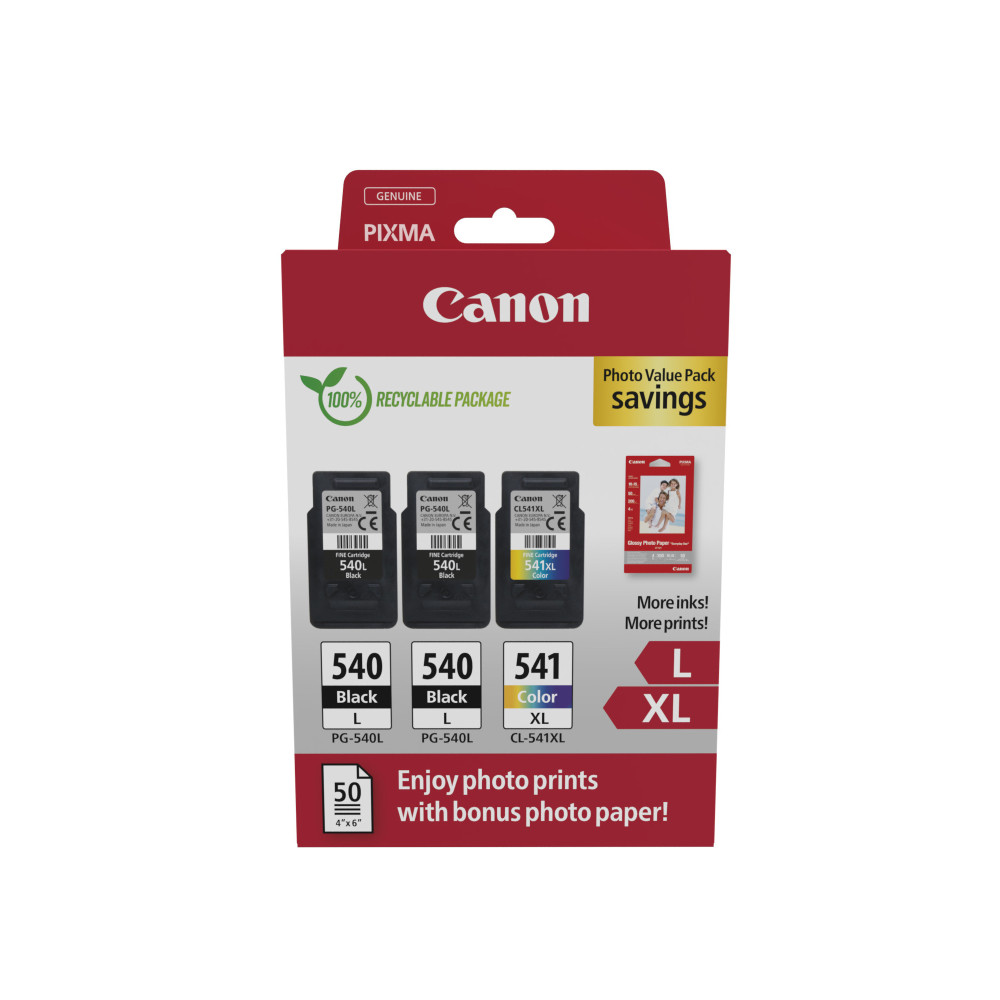 CANON PG-540Lx2 CL-541XL Ink Cartridge CANON PG-540Lx2 CL-541XL Ink Cartridge