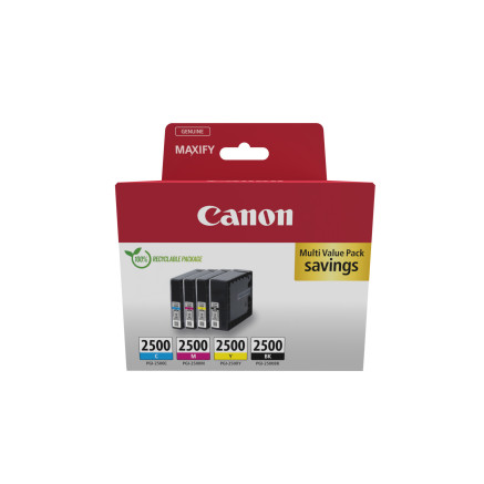 CANON PGI-2500 Ink Cartridge BK C M Y