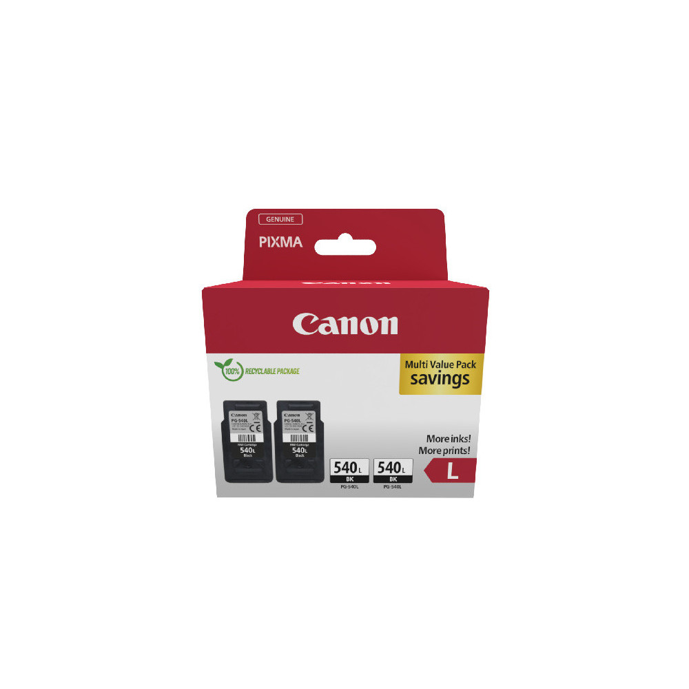 CANON PG-540L TWIN Black Ink value pack CANON PG-540L TWIN Black Ink value pack