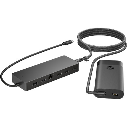 HP Universal USB-C Hub and Charger Combo