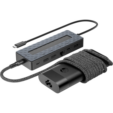 HP Universal USB-C Hub and Charger Combo