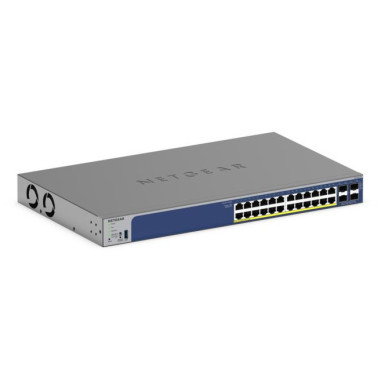 NETGEAR 24P GE POE+ Smart Switch W 10G
