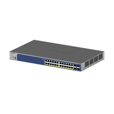 NETGEAR 24P GE POE+ Smart Switch W 10G