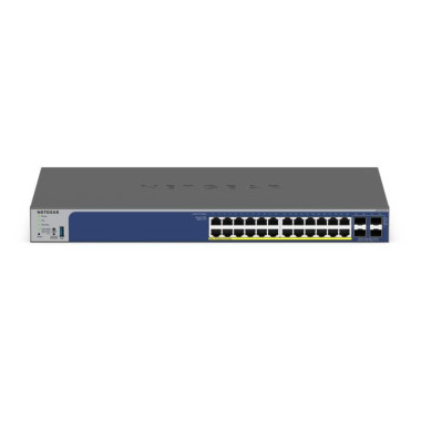NETGEAR 24P GE POE+ Smart Switch W 10G