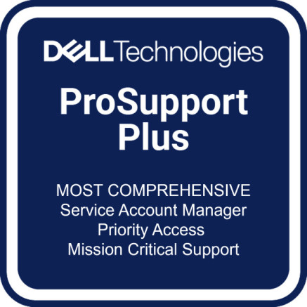 Dell Effectuez une mise   niveau de 3 ans Next Business Day vers 5 ans ProSupport Plus 4H Mission Critical - Contrat de maint