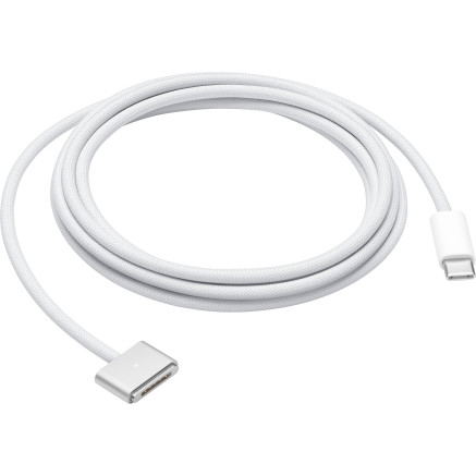 Apple - C ble dalimentation - 24 pin USB-C (M) pour MagSafe 3 (M) - 2 m - pour MacBook Air (Mi-2022, mi-2023), MacBook Pro (E