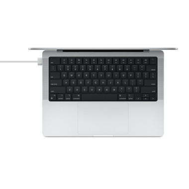Apple - C ble dalimentation - 24 pin USB-C (M) pour MagSafe 3 (M) - 2 m - pour MacBook Air (Mi-2022, mi-2023), MacBook Pro (E