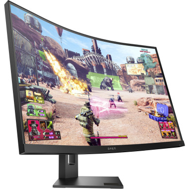 OMEN by HP 27c - Gaming -  cran LED - jeux - incurv  - 27" - 2560 x 1440 QHD   240 Hz - VA - 450 cd m  - 3000 1 - DisplayHDR