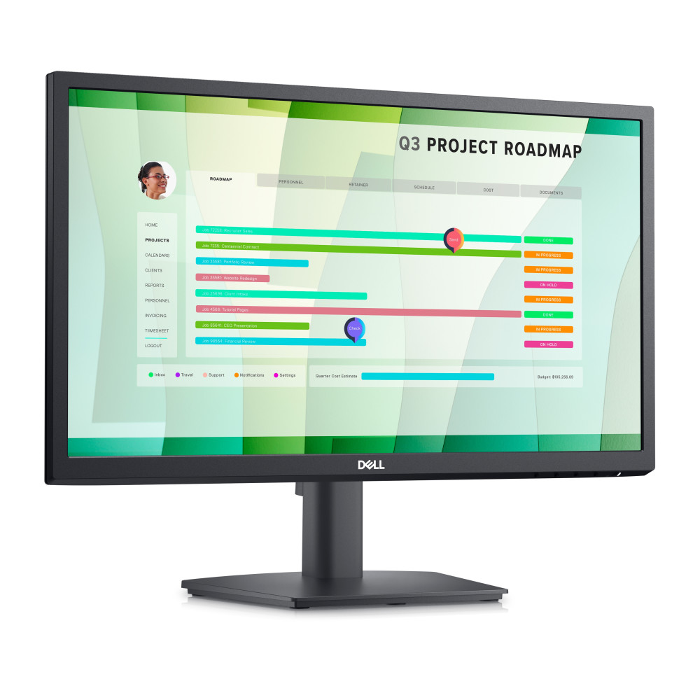 Dell E2223HN -  cran LED - 22" (21.45" visualisable) - 1920 x 1080 Full HD (1080p)   60 Hz - VA - 250 cd m  - 3000 1 - 5 ms -