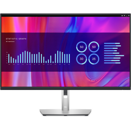Dell P3223DE -  cran LED - 31.5" - 2560 x 1440 QHD   60 Hz - IPS - 350 cd m  - 1000 1 - 5 ms - HDMI, DisplayPort, USB-C - noi