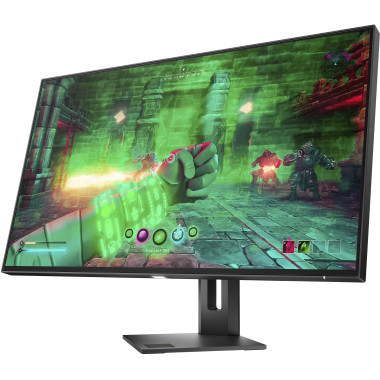 OMEN by HP 27u -  cran LED - jeux - 27" - 3840 x 2160 4K   144 Hz - IPS - 450 cd m  - 1000 1 - DisplayHDR 400 - 1 ms - 2xHDMI