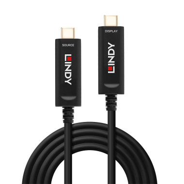 LINDY Fibre Optic Hybrid USB C Video 5m