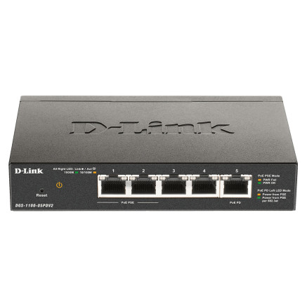 D-LINK 5-Port Gigabit PoE Smart Switch