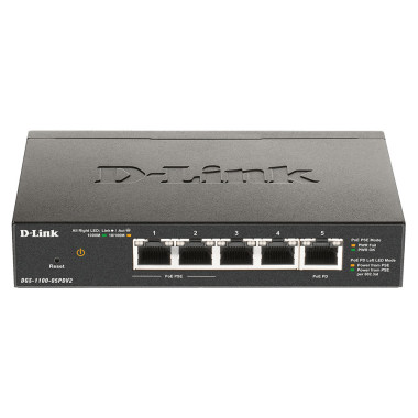 D-LINK 5-Port Gigabit PoE Smart Switch
