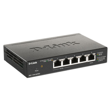 D-LINK 5-Port Gigabit PoE Smart Switch