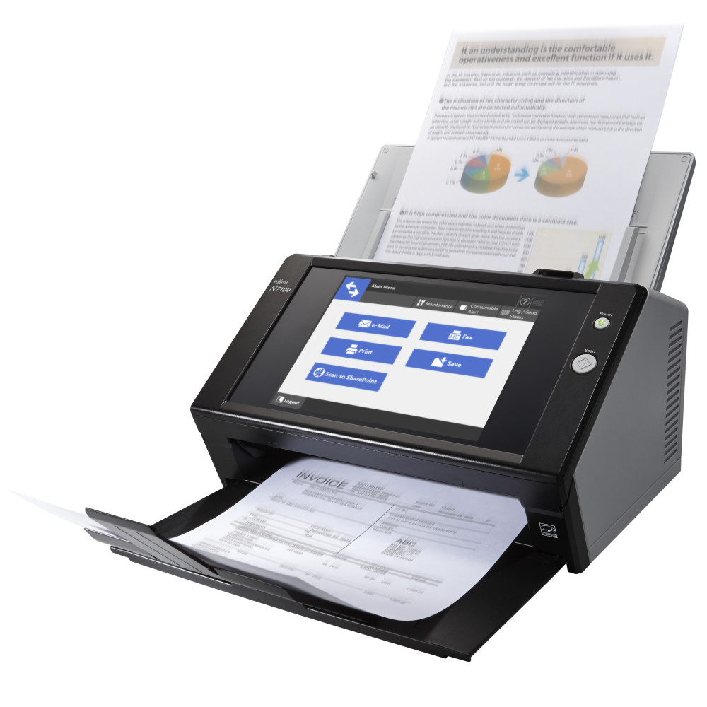 FUJITSU N7100E Document Network Scanner