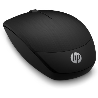 HP X200 - Souris - optique - sans fil - 2.4 GHz - r cepteur sans fil USB - noir