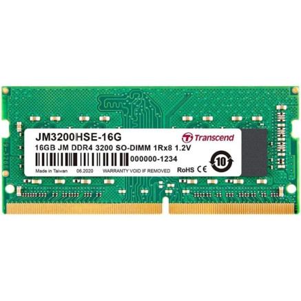TRANSCEND JM 16Go DDR4 3200Mhz SO-DIMM