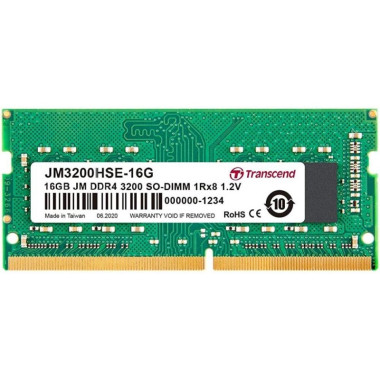 TRANSCEND JM 16Go DDR4 3200Mhz SO-DIMM