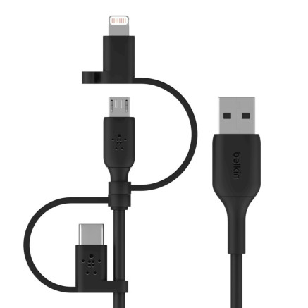 BELKIN Cable USB-A vers USB-C Lightning
