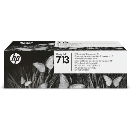 HP 713 - Pack de 4 - jaune, cyan, magenta, noir pigment  - original - DesignJet - Kit de remplacement des t tes dimpression -
