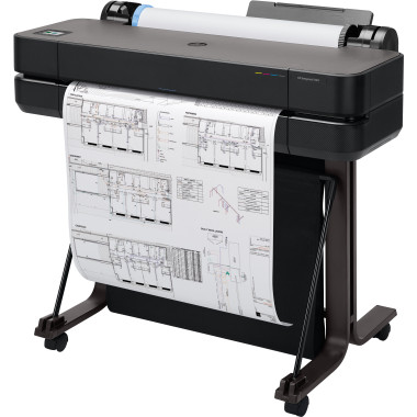 HP DesignJet T630 - 24" imprimante grand format - couleur - jet dencre - A1, ANSI D, Rouleau (61 cm) - 2 400 x 1 200 ppp - ju